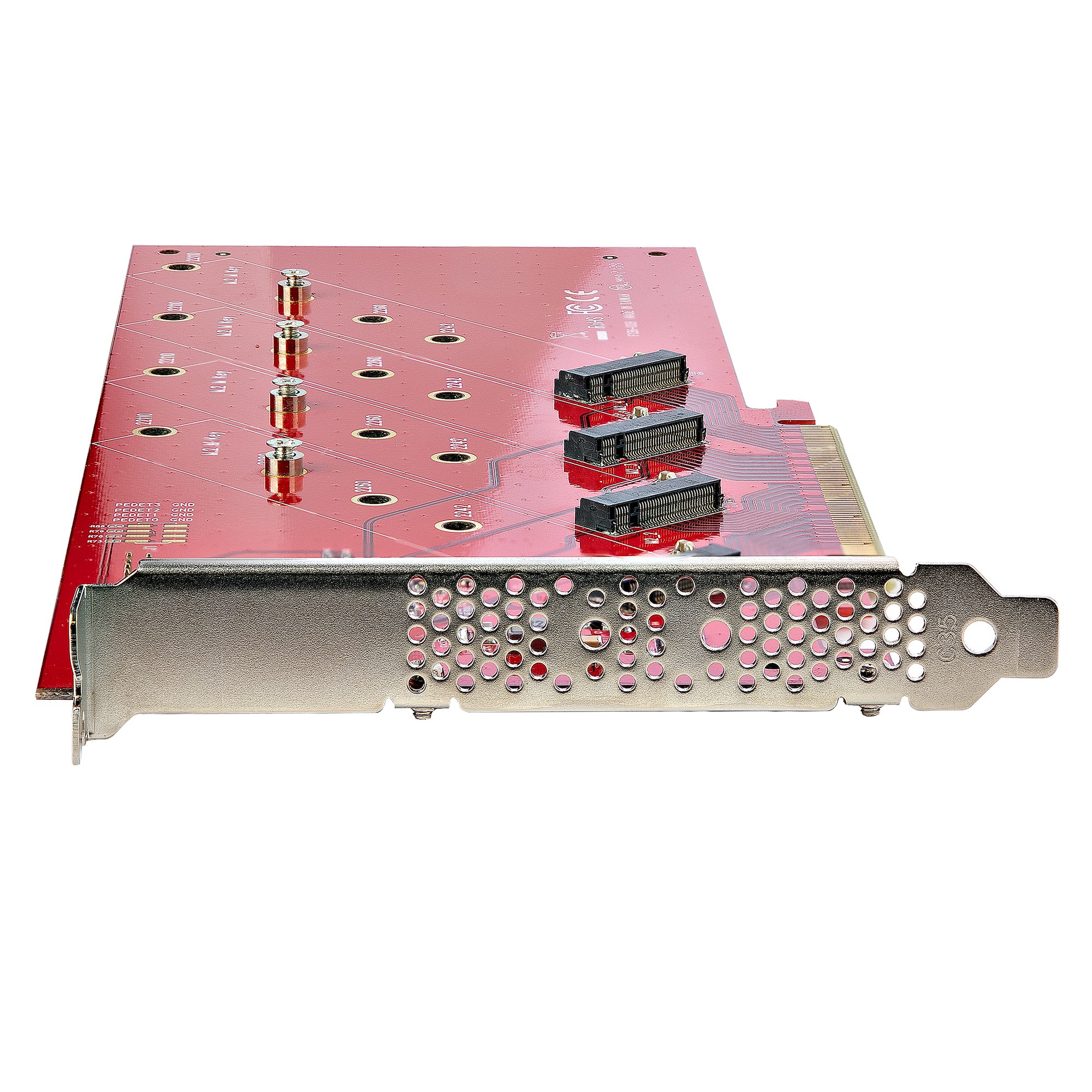 StarTech.com Quad M.2 PCIe Adapter PCI Express 4.0 7.8GBps NVMe