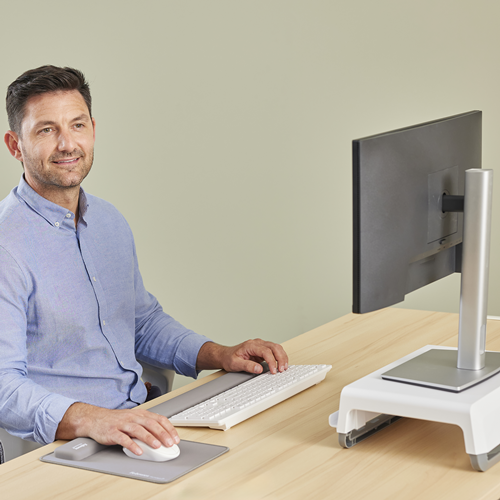 Fellowes Breyta Handgelenkauflage grau