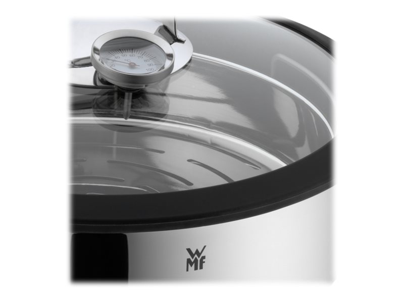 WMF 1743016040 Vitalis Dampfgarer rund Ø 28 cm ca 5l mit Glasdeckel