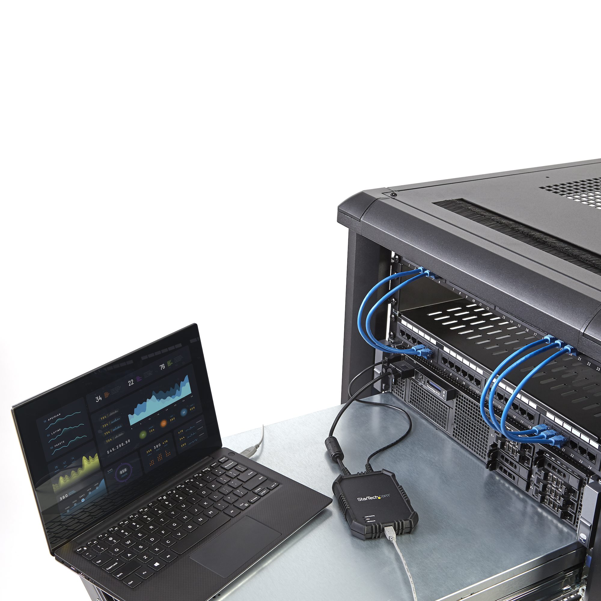 StarTech.com USB 2.0 KVM Konsole Crash Cart Adapter