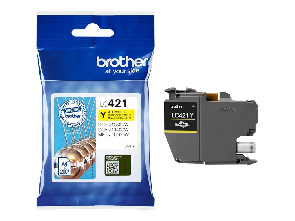 Brother LC-421Y Gelb