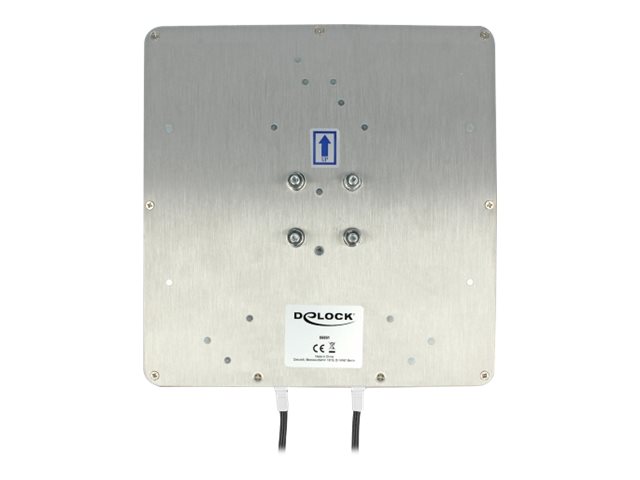 Delock LTE MIMO Antenne 2x SMA 8 dBi mit RG-58 Kabel 10 m