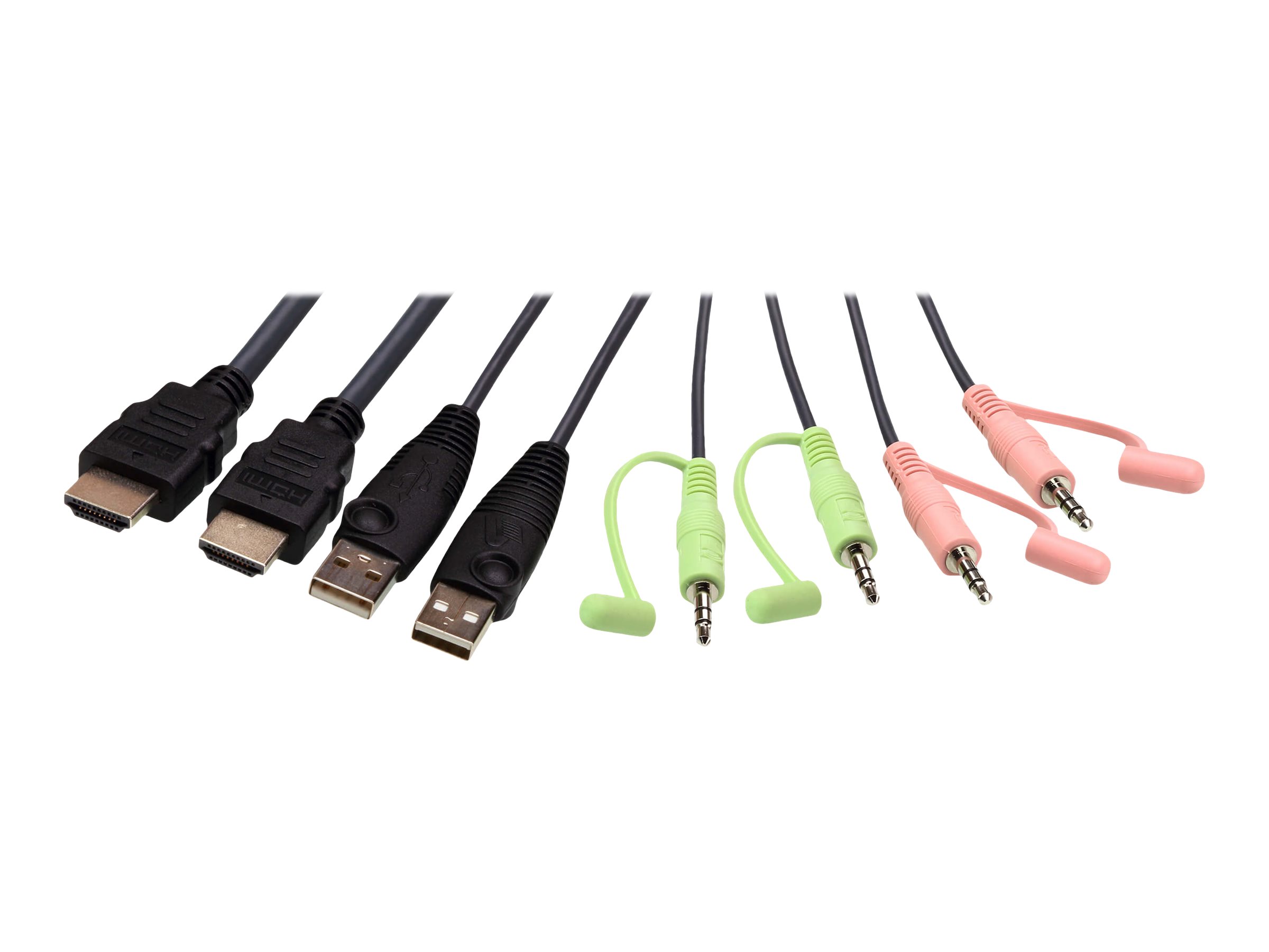 ATEN CS22H KVM-/Audio-/USB-Switch