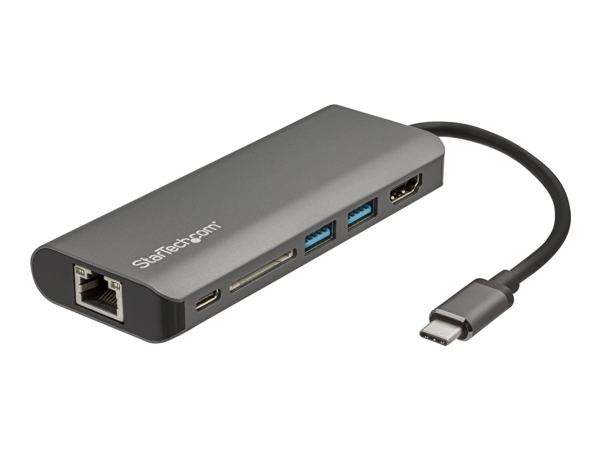 StarTech.com DKT30CSDHPD3 USB C Multiport Adapter HDMI 4K 60W PD