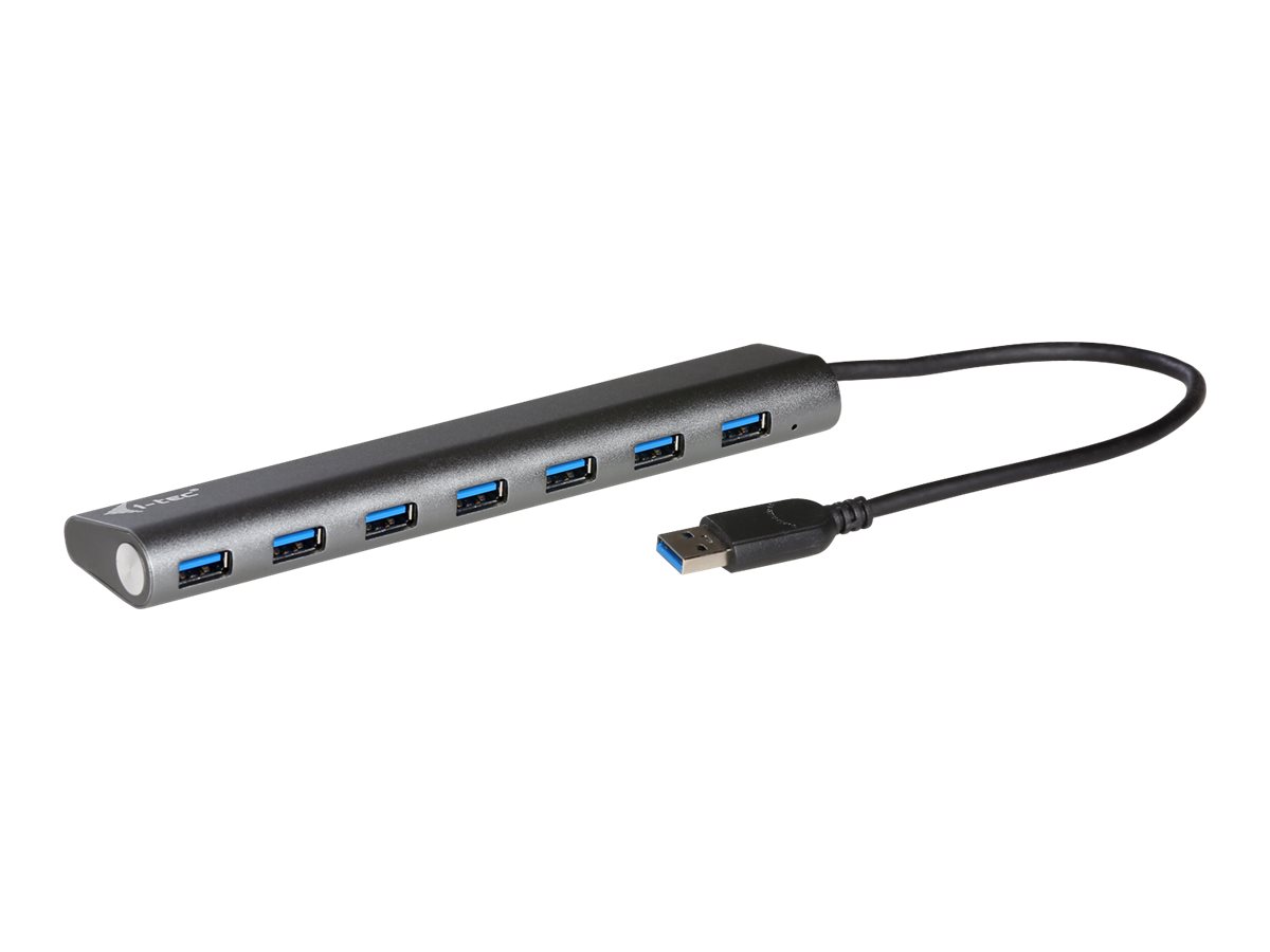 i-tec USB 3.0 Metal Hub 7-fach silber