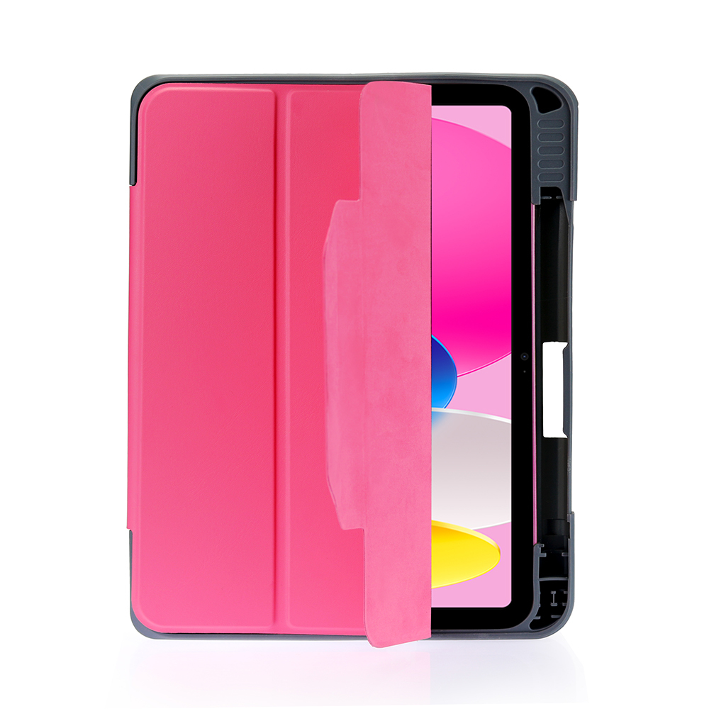 DEQSTER MAX Flip-Hülle Tablet Apple iPad 10. Gen Pink