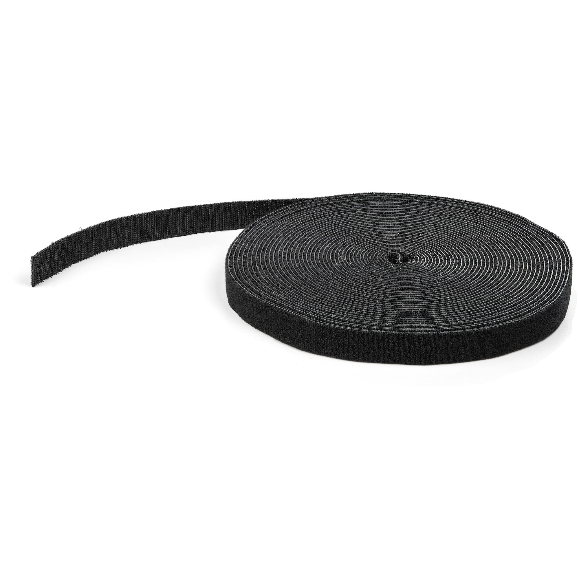 StarTech.com Klettverschluss-Rolle 15m Schwarz