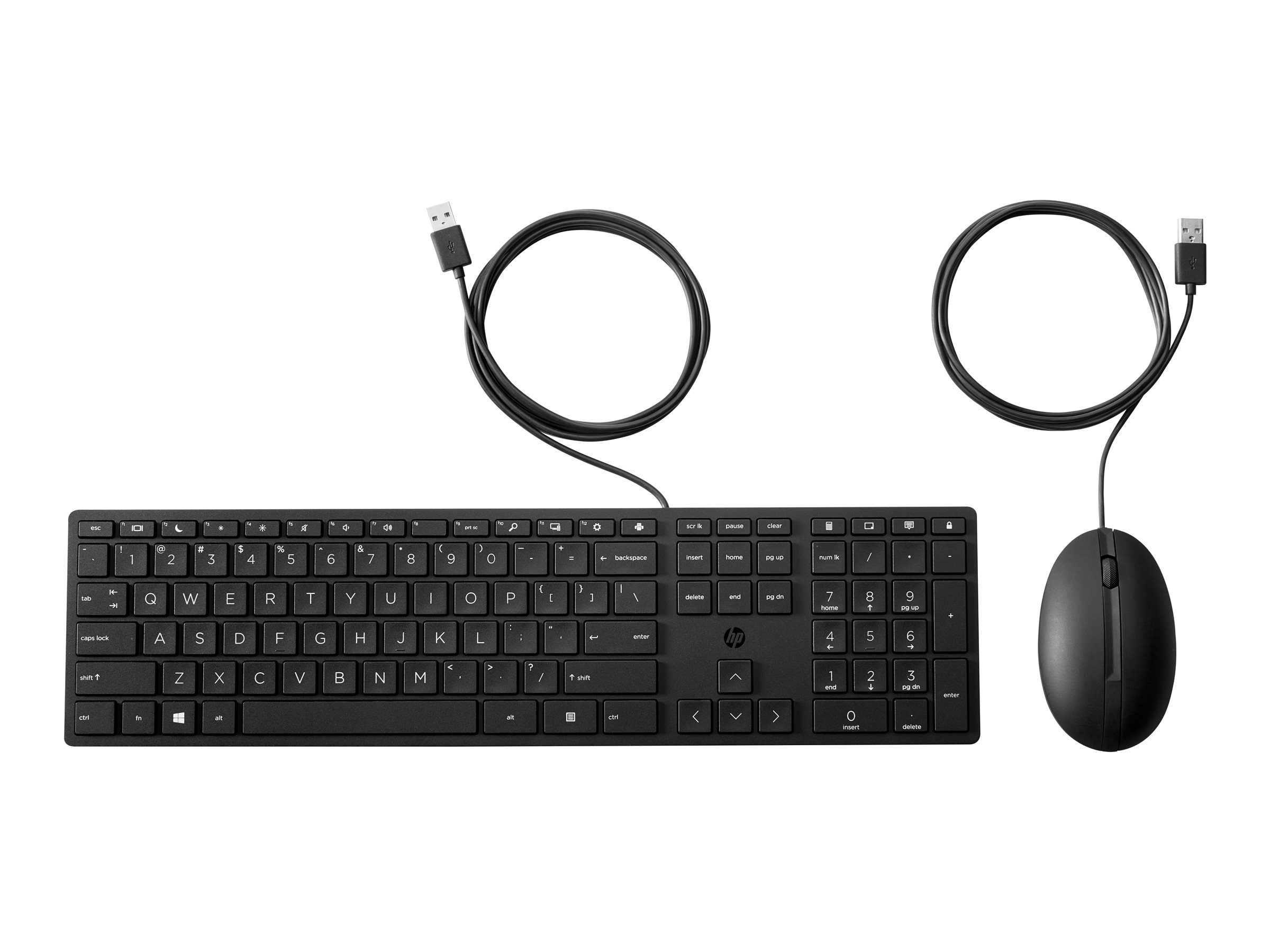HP 320MK Tastatur Kabelgebunden USB-A Schwarz