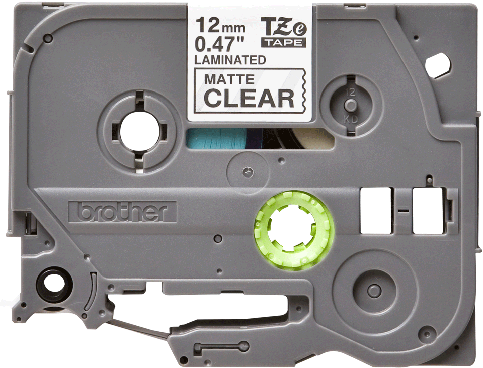 Brother TZe-M31 Schwarzer Druck Premium Matt Transparent