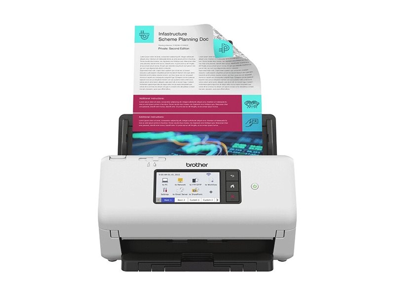 Brother ADS-4700W Dokumentenscanner Duplex 40 Seiten/Min
