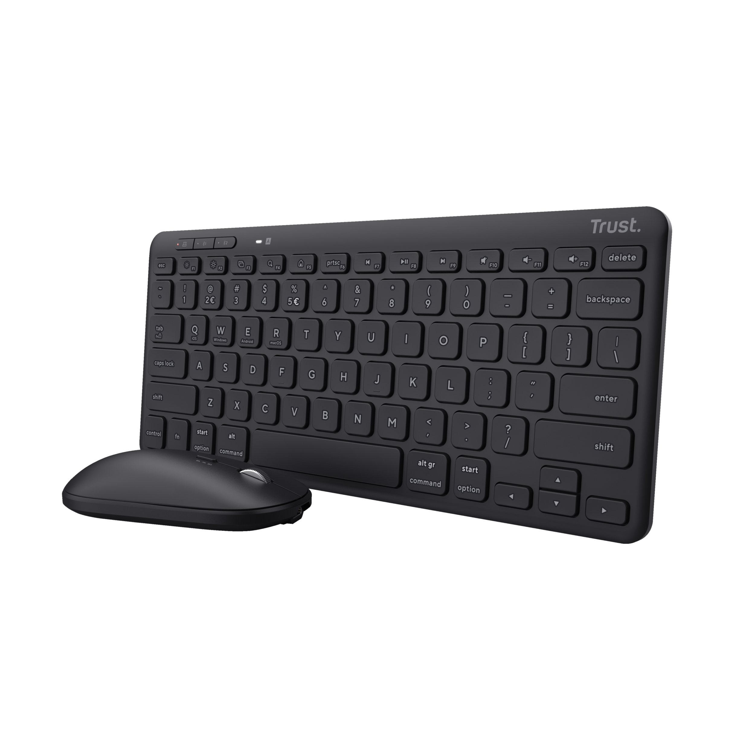 24845 TRUST Lyra TastaturMaus QWERTZ DE