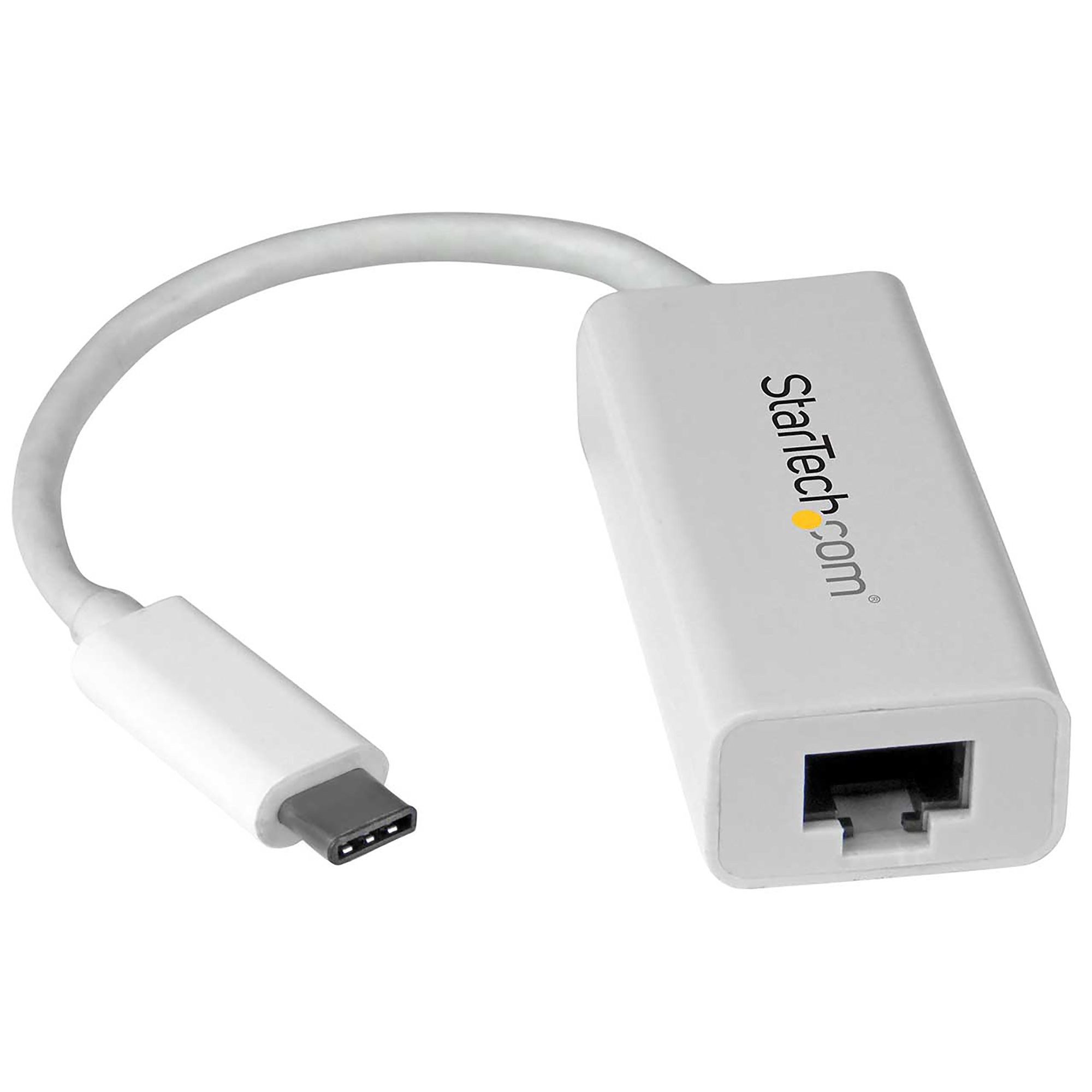 StarTech.com USB-C Gigabit Ethernet Adapter Weiß