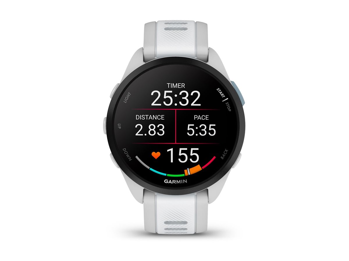 Garmin Forerunner 165 Mist Grey Whitestone 1,2 Zoll
