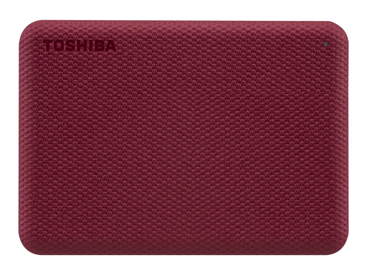 Toshiba Canvio Advance 4 TB Micro-USB-B rot
