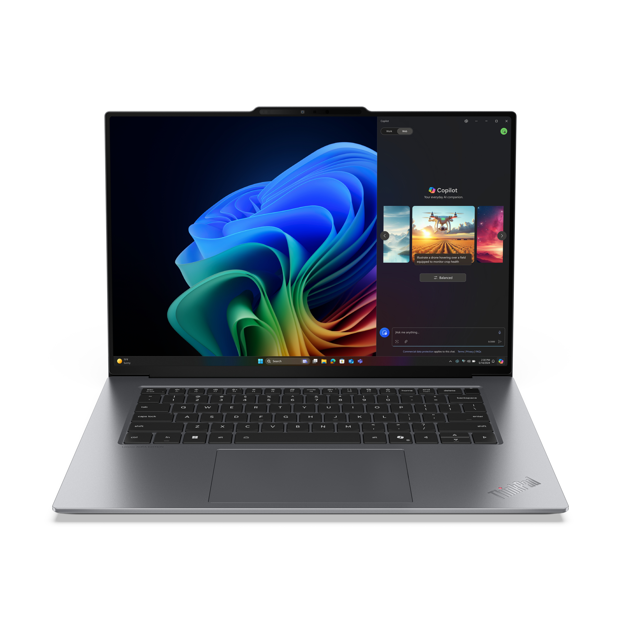 Lenovo ThinkPad X9-15 Gen 1 15,3 Zoll Intel Core Ultra 7 258V 32 GB RAM 1 TB SSD
