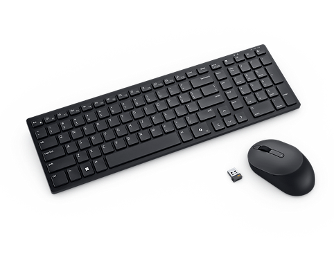 Dell Pro Compact Silent Keyboard Mouse KM555