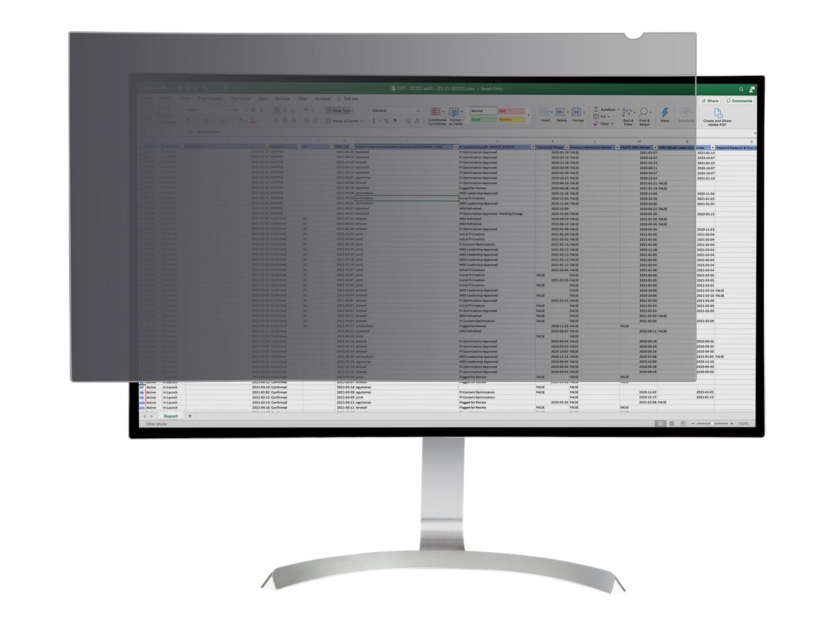 StarTech.com Monitor Privacy Screen 32 Zoll Blaues Licht reduzierende Schutzfolie matt/glänzend