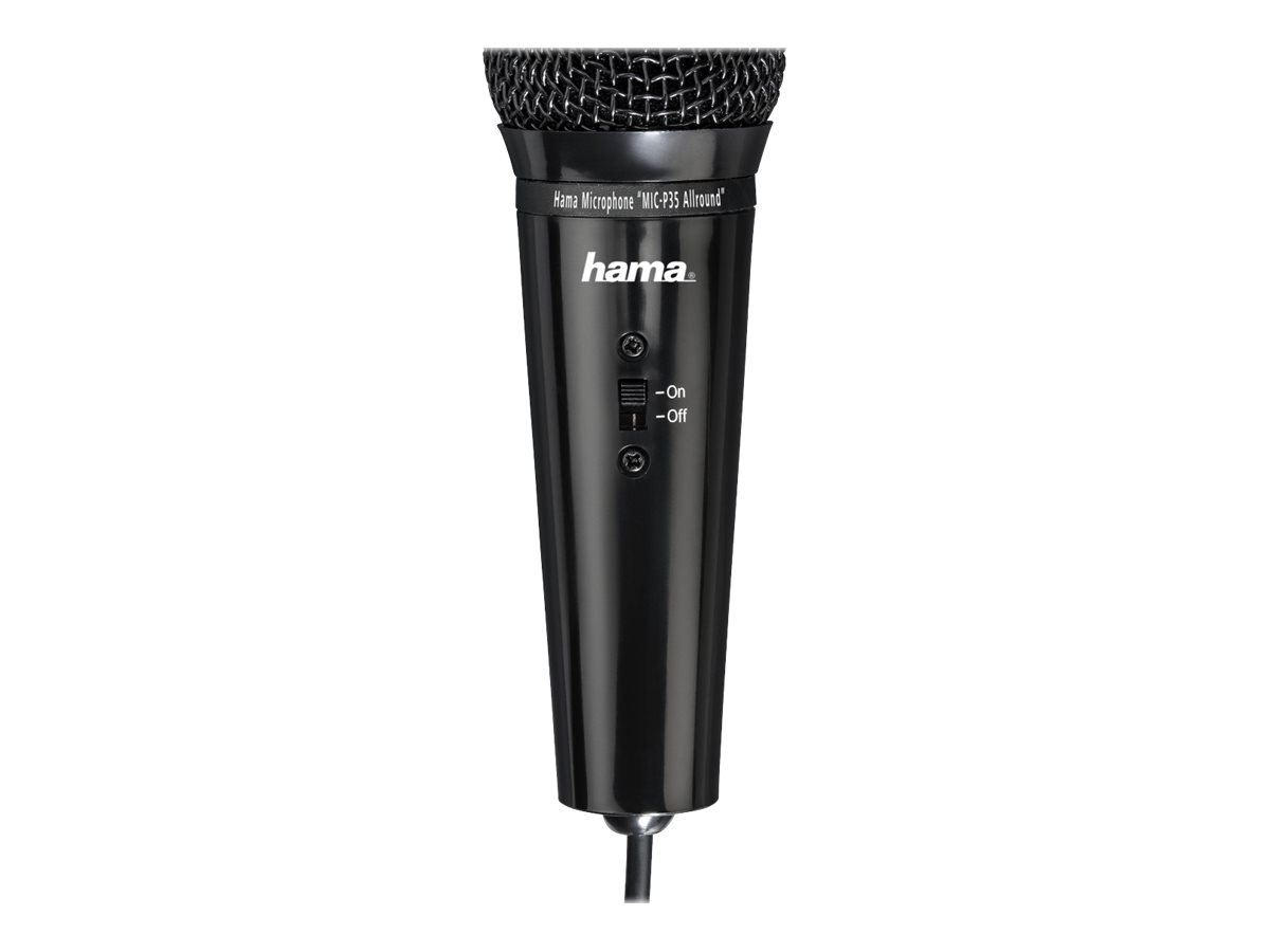 Hama MIC-P35 Allround PC-Mikrofon Schwarz