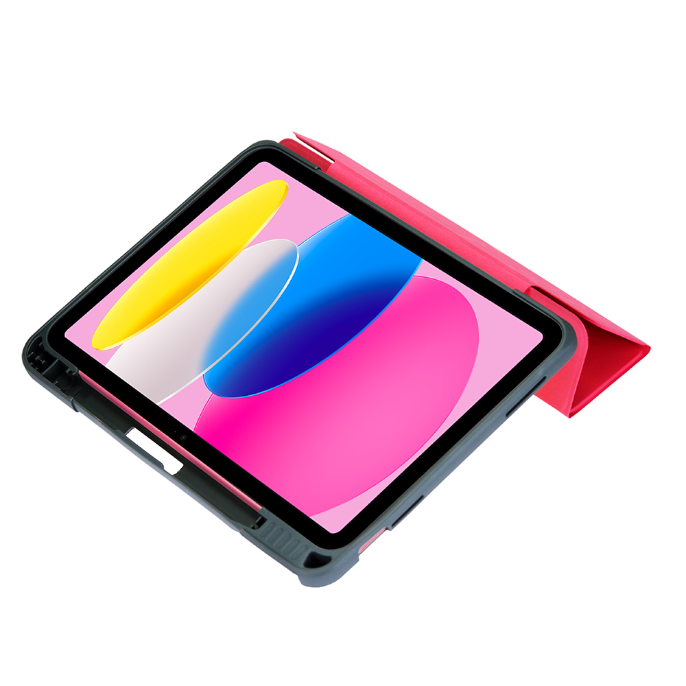 DEQSTER MAX Flip-Hülle Tablet Apple iPad 10. Gen Pink