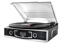 Soundmaster PL590SW Plattenspieler schwarz