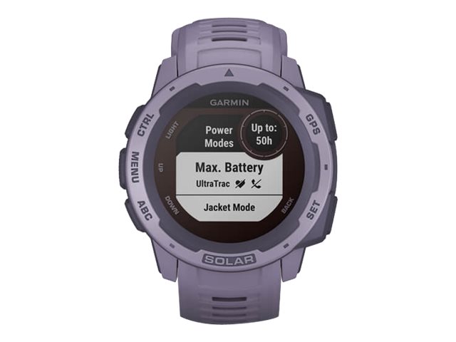 Garmin Instinct Solar Sportuhr mit Band Silikon