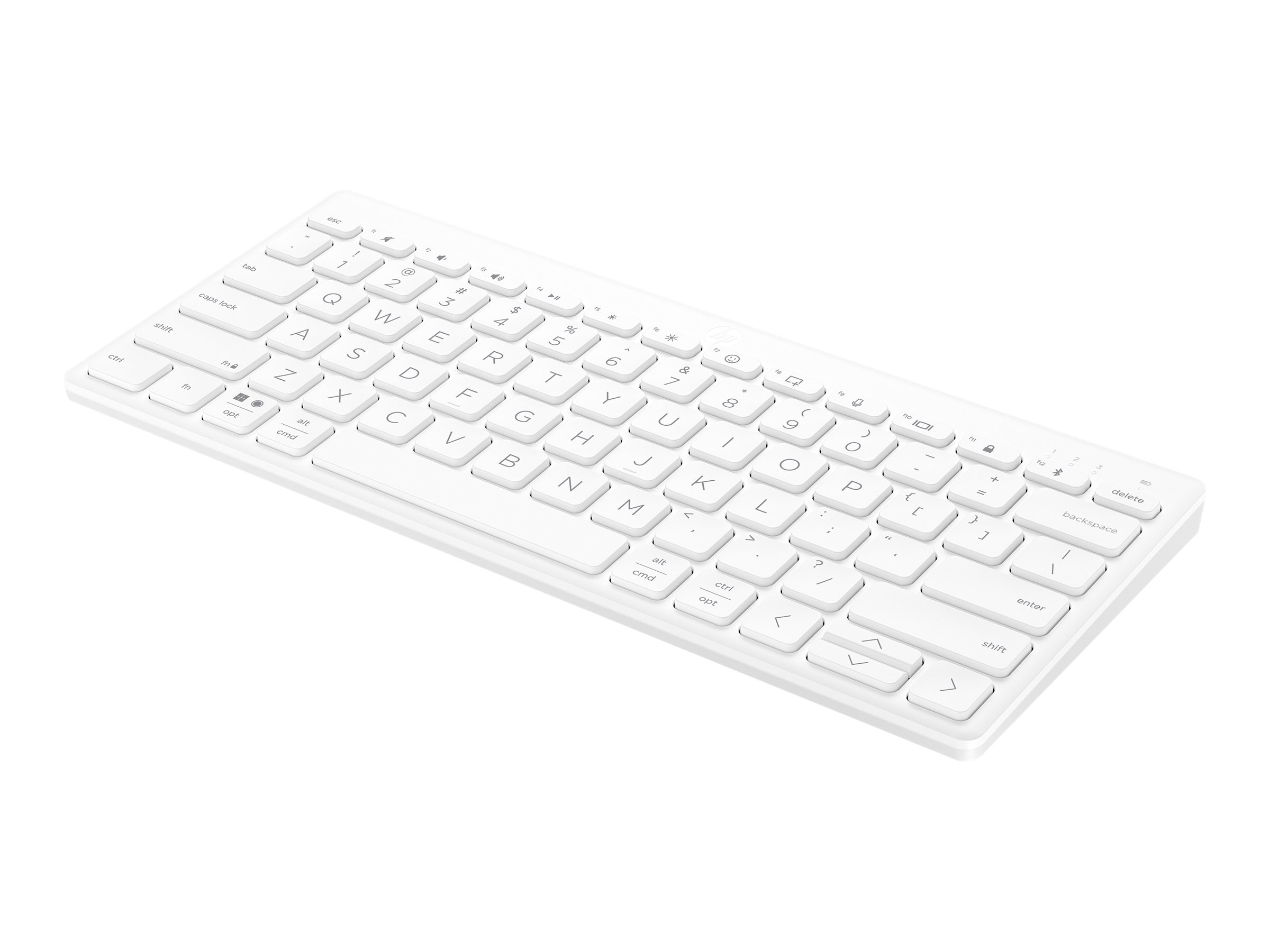 HP 350 Compact Multi-Device Tastatur Weiß