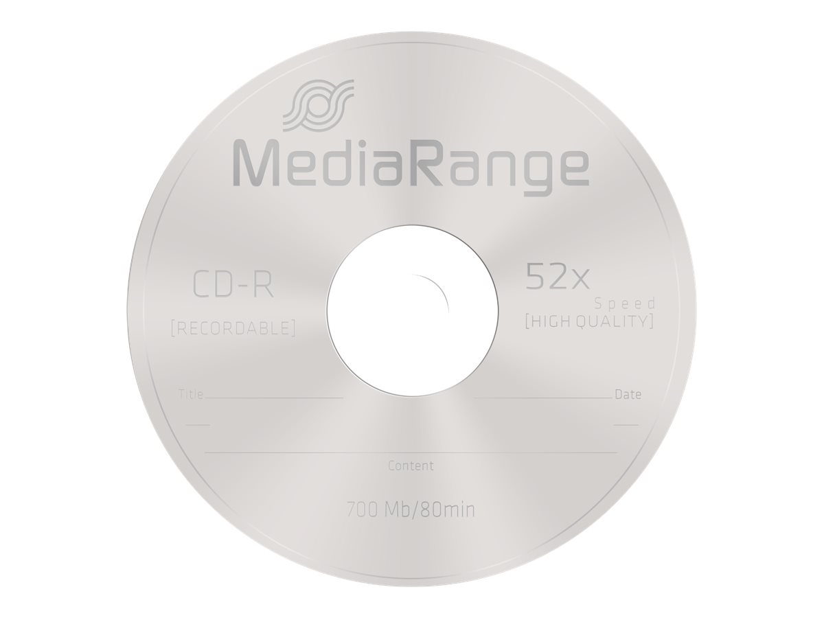 MediaRange CD-R 700MB 100 Stück