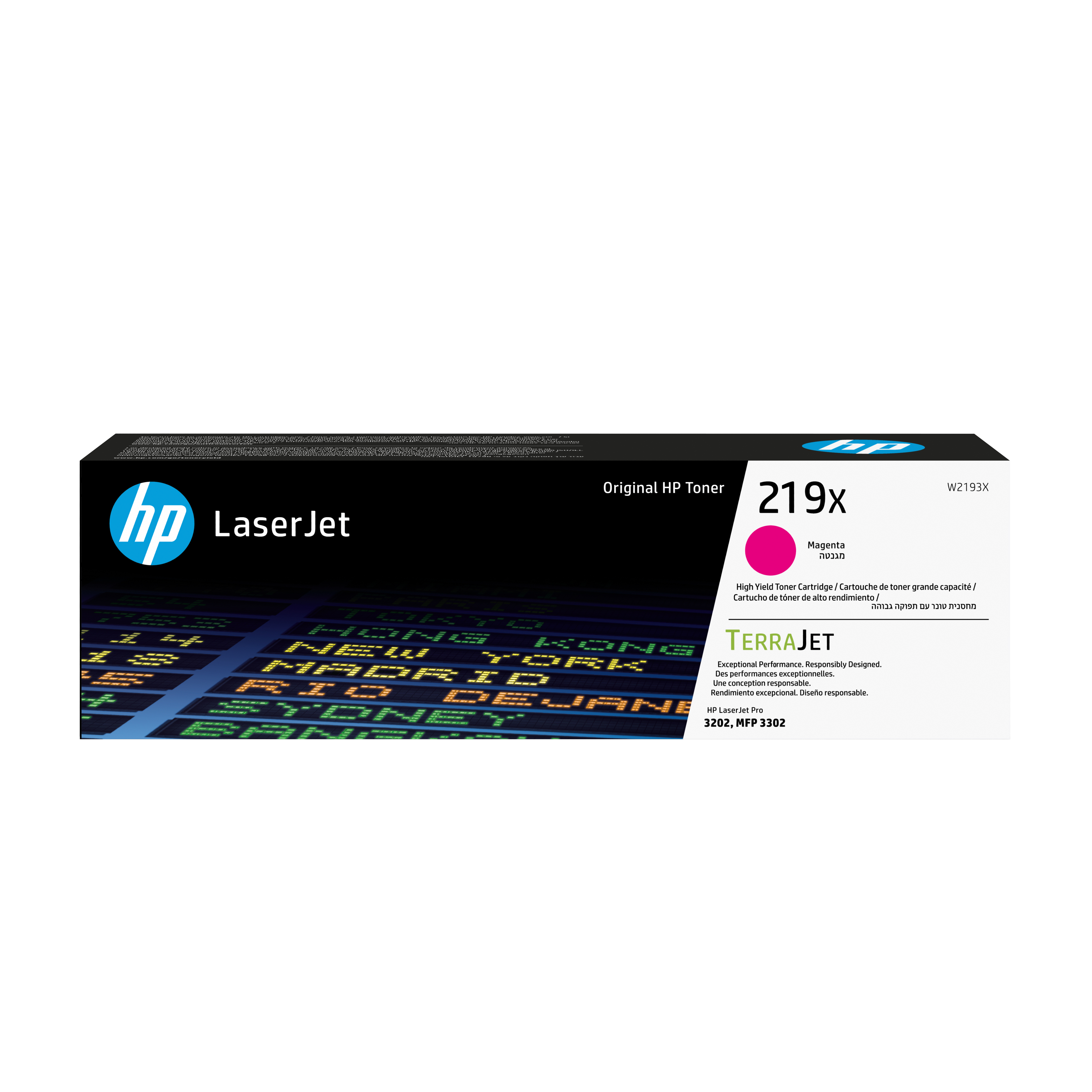 HP 219X Tonerkartusche Magenta Hohe Ergiebigkeit