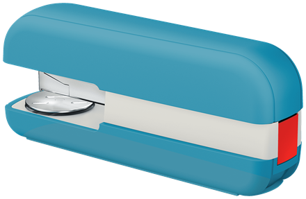 Esselte Leitz Cosy Heftgerät blau 30 Blätter / 3 mm