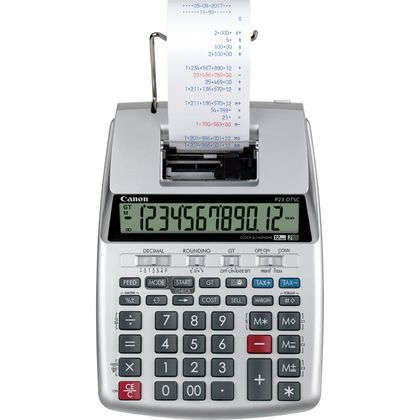 Canon P23-DTSC II Druckrechner LCD
