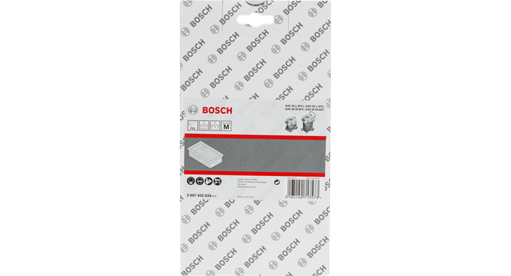 Bosch Filter GAS 35 AFC Professional Wasserfilter