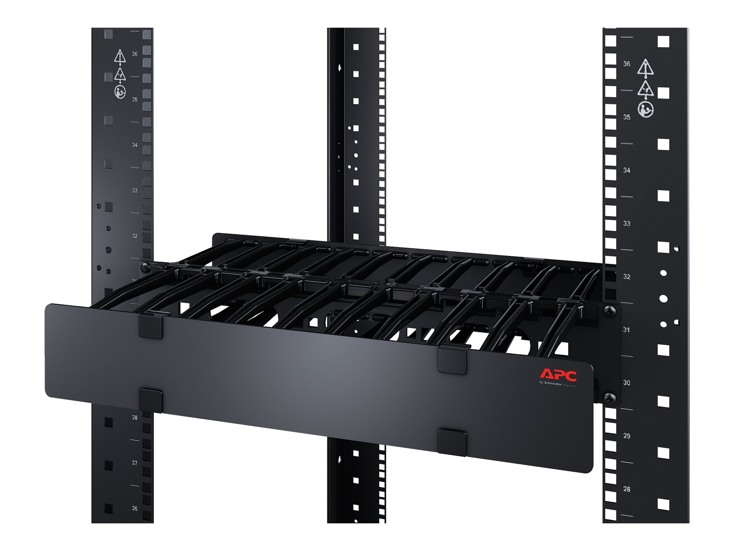 APC Horizontal Cable Manager Single-Sided