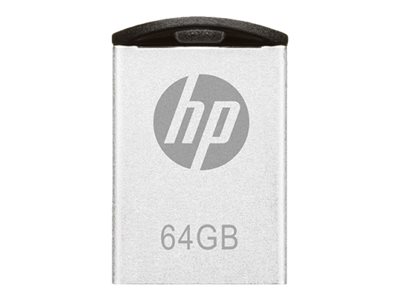 PNY HP v222w USB-Stick 64 GB USB 2.0 Silber/Schwarz