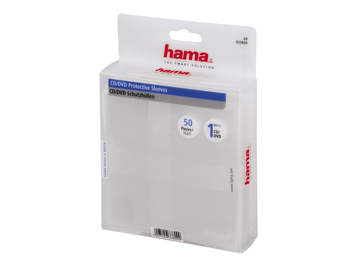 Hama CD-/DVD-Hülle transparent