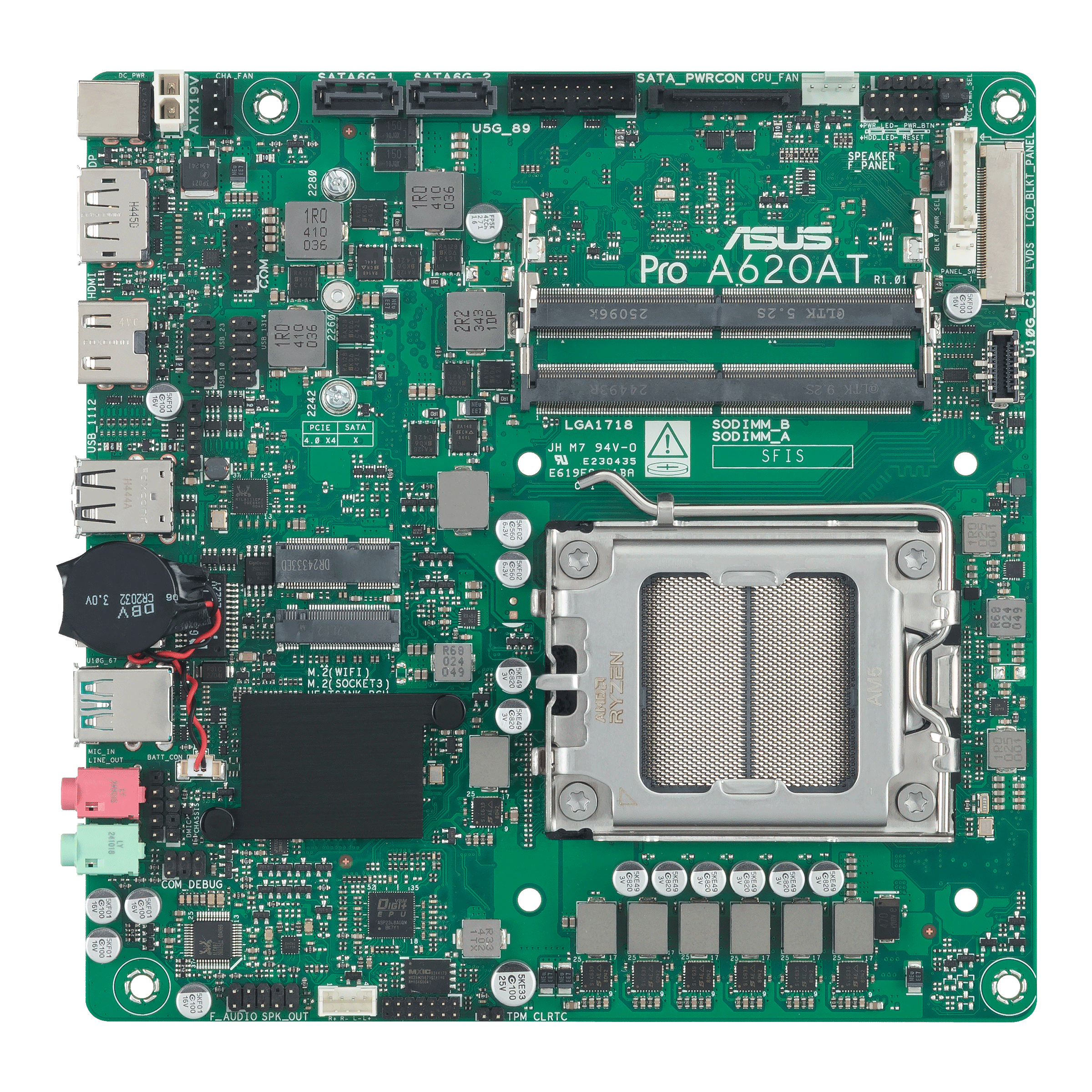 ASUS PRO A620AT-CSM AMD AM5 DDR5