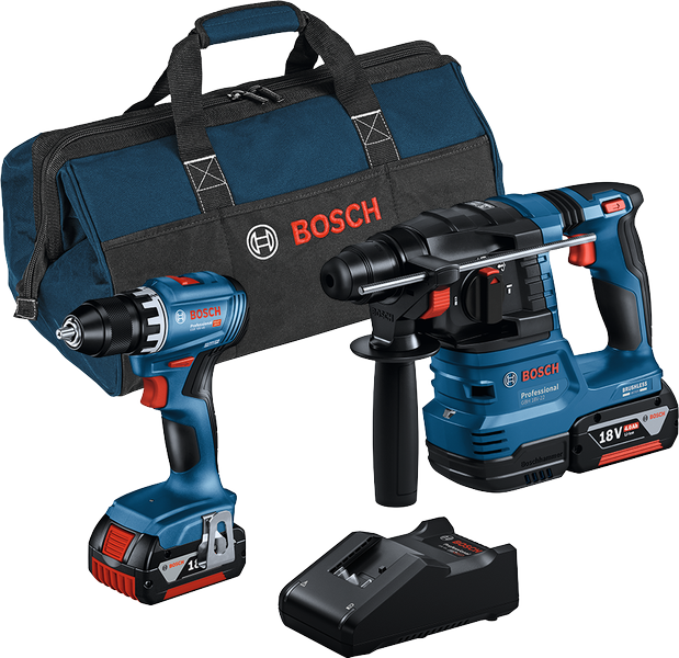 Bosch GSR 18V-45 & GBH 18V-22 Kombi-Set