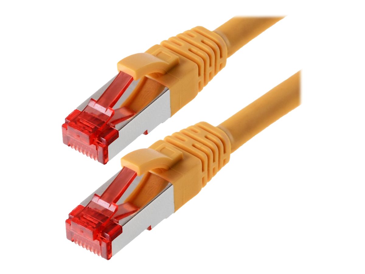 Helos Patchkabel Cat 6 S/FTP 1,5m gelb