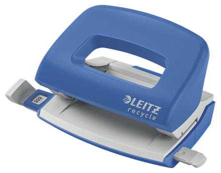 Esselte Leitz NeXXt Recycle Locher Mini blau 10 Blätter
