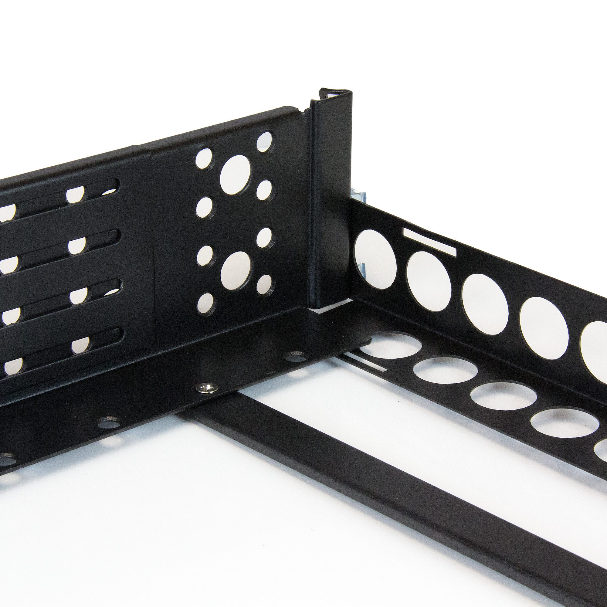 STARTECHCOM 2 HE Universal Server Rack Schienen TAAkonforme Server Montageschienen mit einstellbarer Tiefe 48,26cm 19Zoll