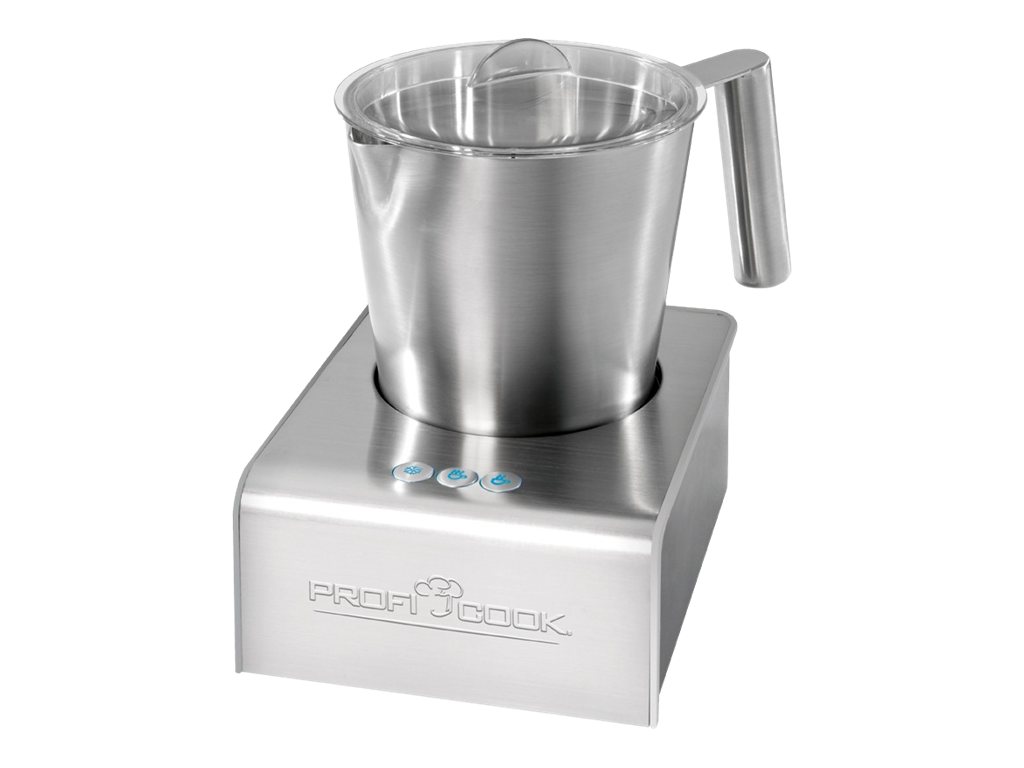 Clatronic ProfiCook PC‑MS 1032 Milchaufschäumer 0,45 L Silber