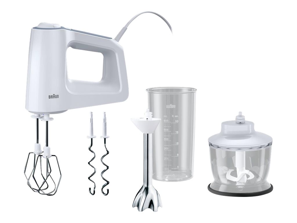 Braun MultiMix 3 HM 3137 weiß 500W