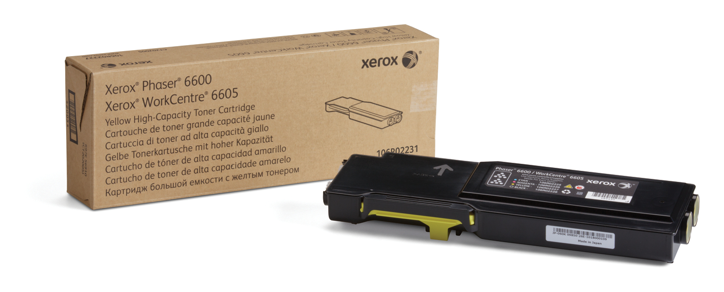 106R02231 XEROX Phaser Toner yellow HC