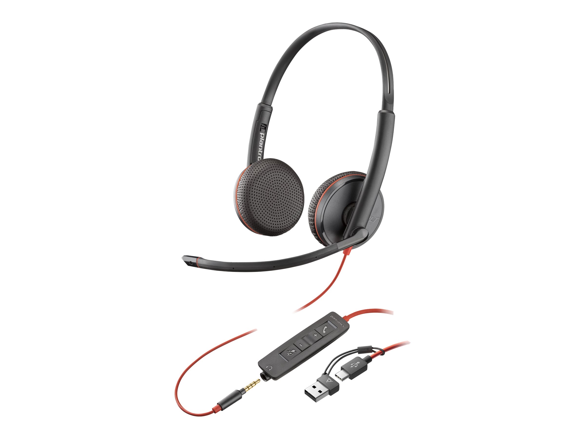 Poly Blackwire 3225 Headset Kabel Stereo