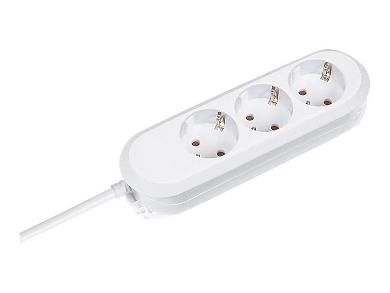 Bachmann SMART Steckdosenleiste 3-fach 1,5m weiß
