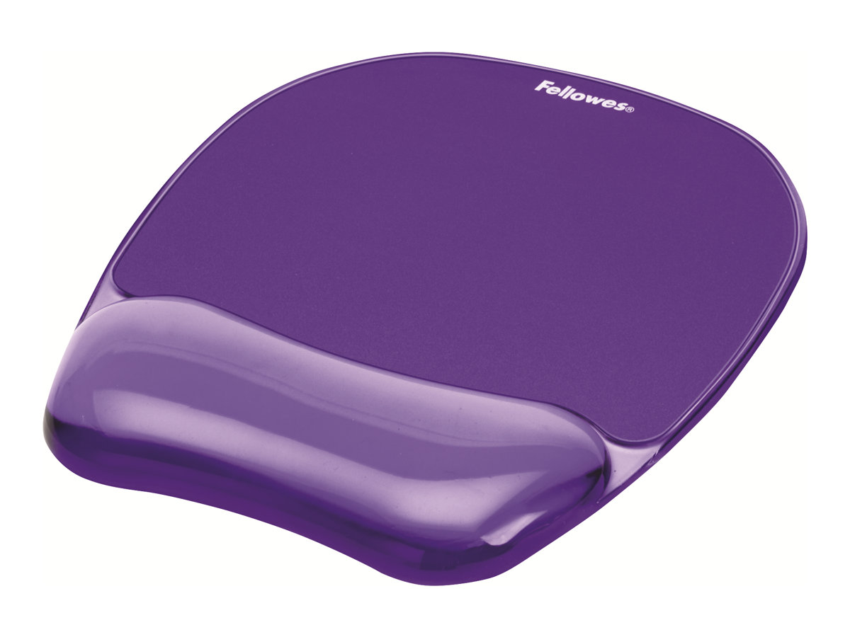Fellowes Crystal Mauspad Handgelenkauflage Violett