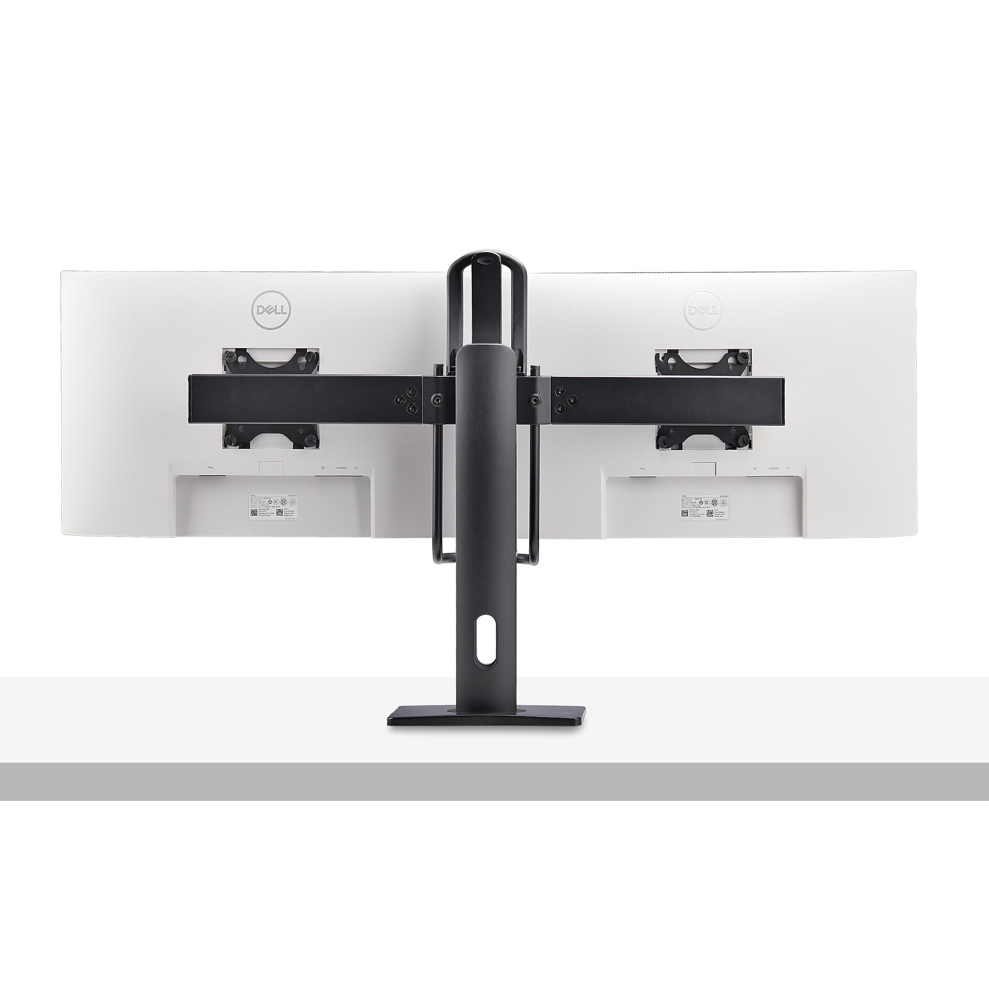 STARTECHCOM Monitorständer fur 2monitore Monitorarm fur 27 Displays Tragkraft 12kg Höhenverstellbare Monitorhalterung