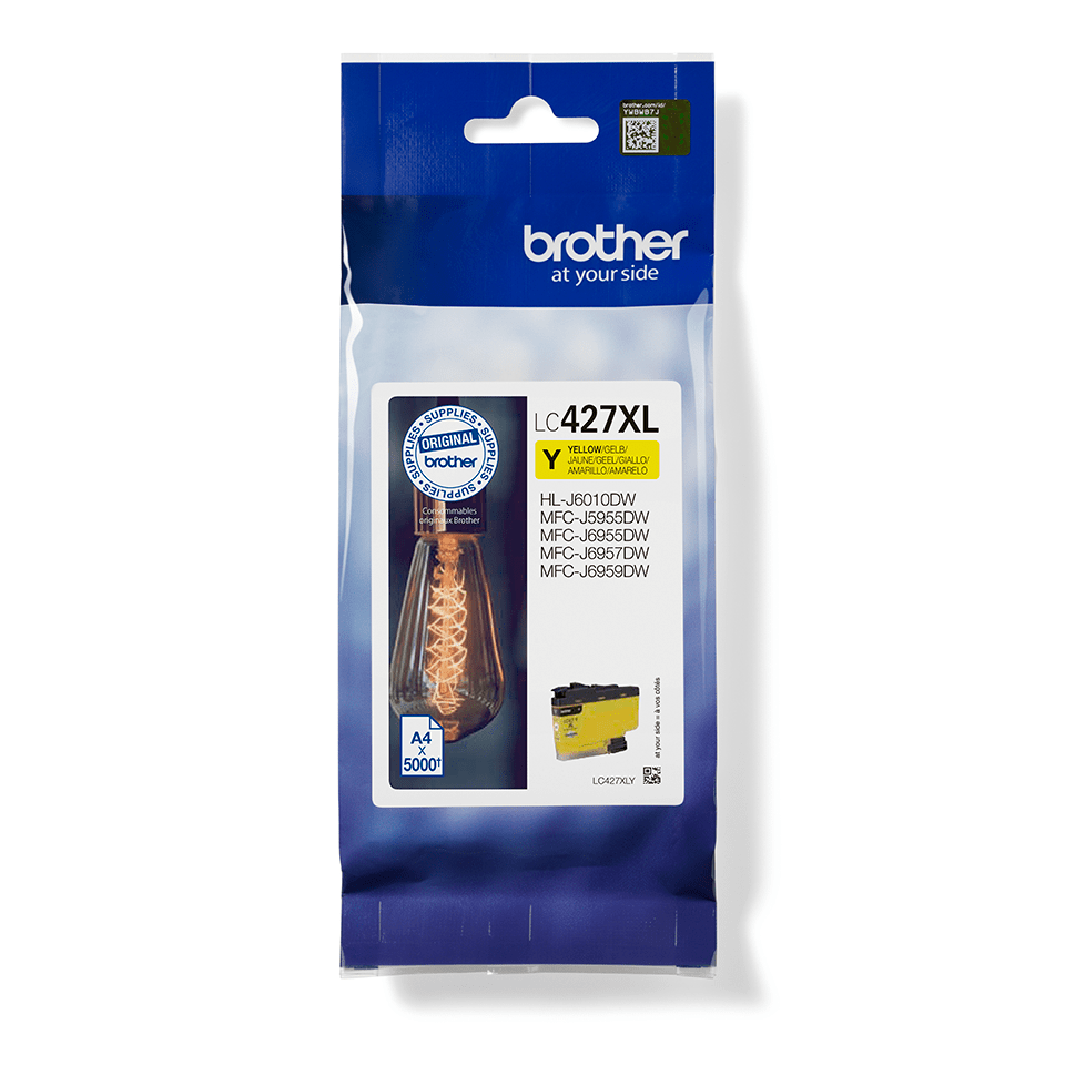 Brother LC-427XLY Tintenpatrone Gelb