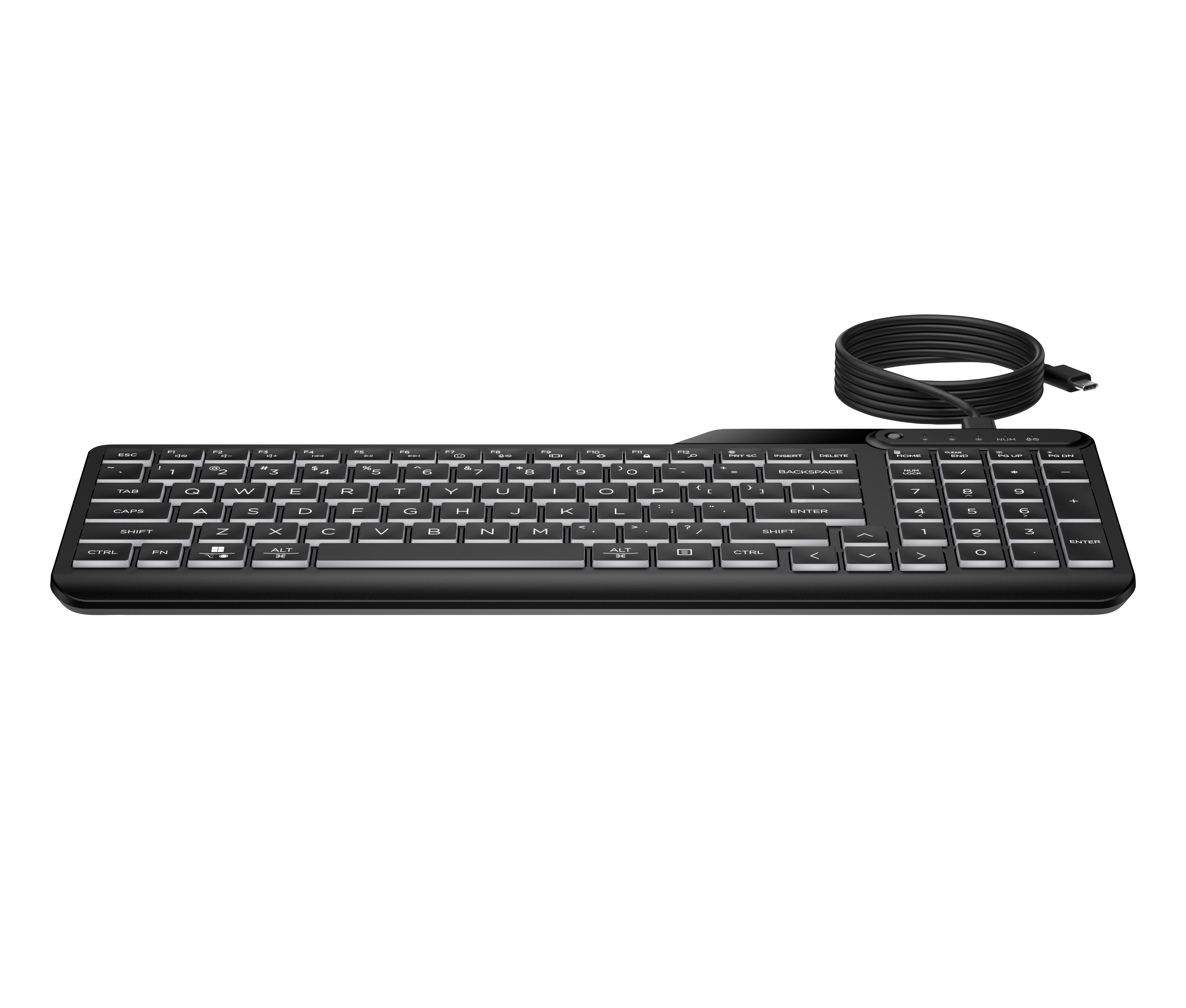 HP 400 Tastatur Multi-Device kompakt Schwarz