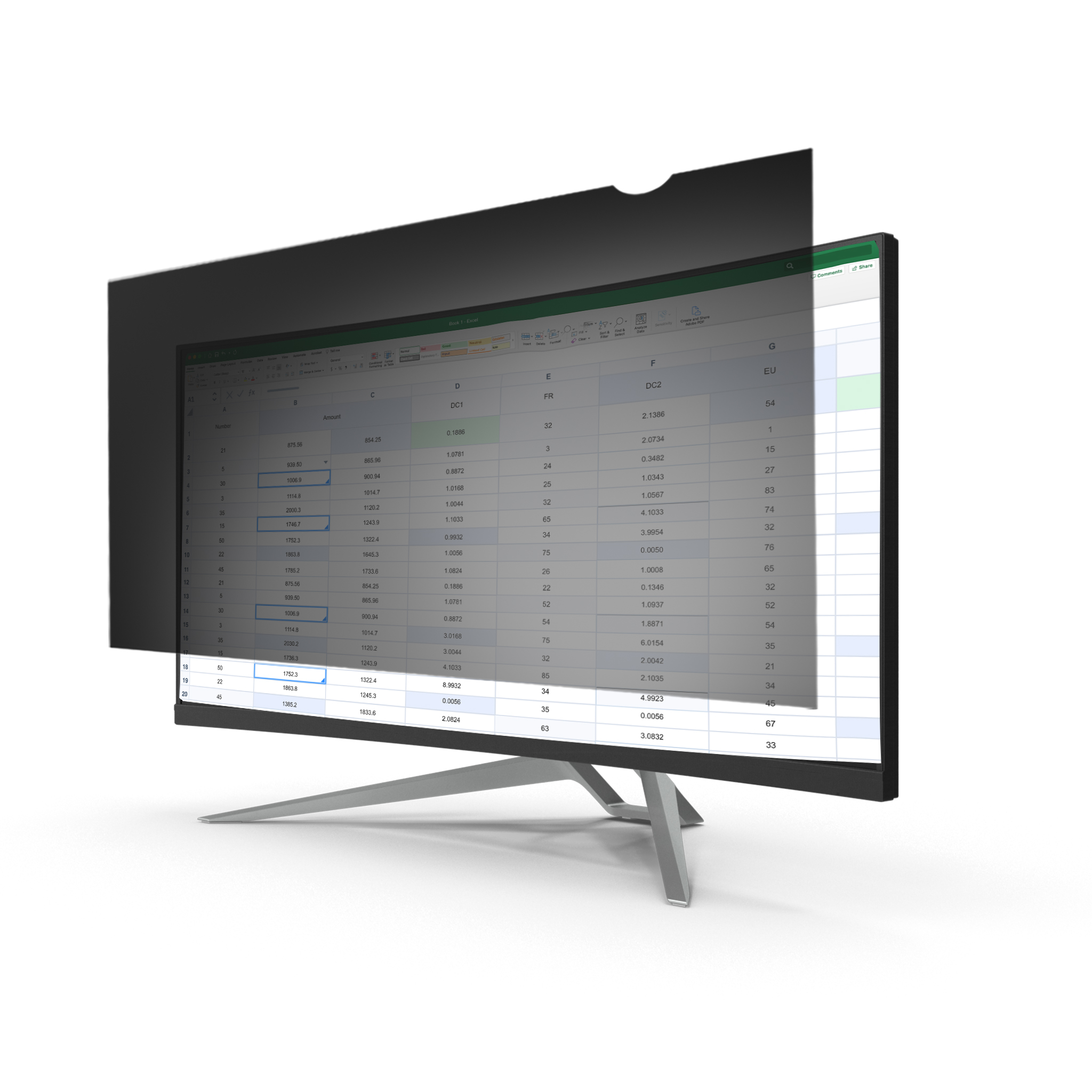StarTech.com Blickschutzfolie 34-Zoll-Ultrawide-Display 21:9 Widescreen Blaulicht reduzierende