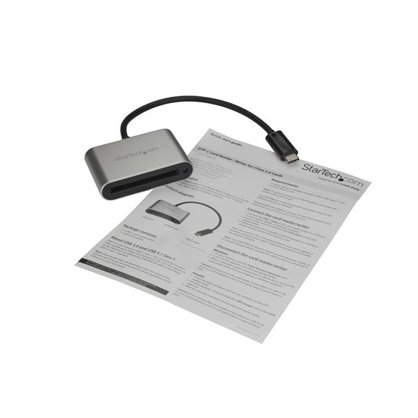 STARTECHCOM USB 30 Kartenleser für CFast 20 Karten USBC USB Powered UASP